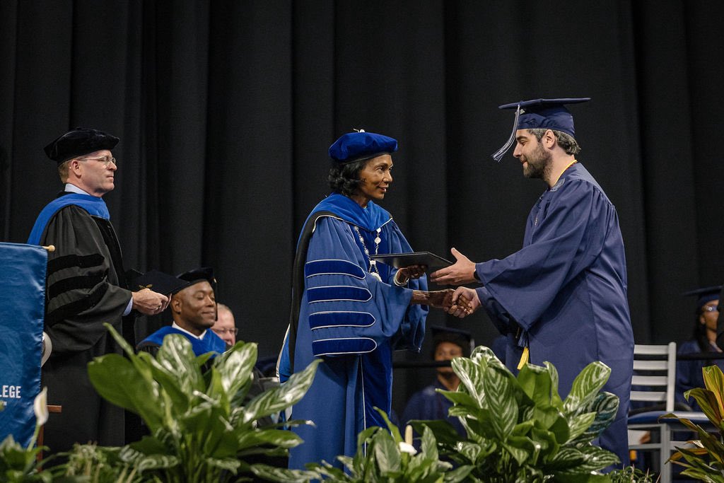 TCCva's tweet photo. 🎓✨ Cheers to the Class of 2026! TCC celebrated its 82nd Commencement Ceremony as graduates crossed the stage and stepped into their next chapter. From late-night studying to this milestone moment, your hard work paid off — congratulations, graduates! 💙

https://t.co/j8JMCaSrLA https://t.co/UszF21Y5ff