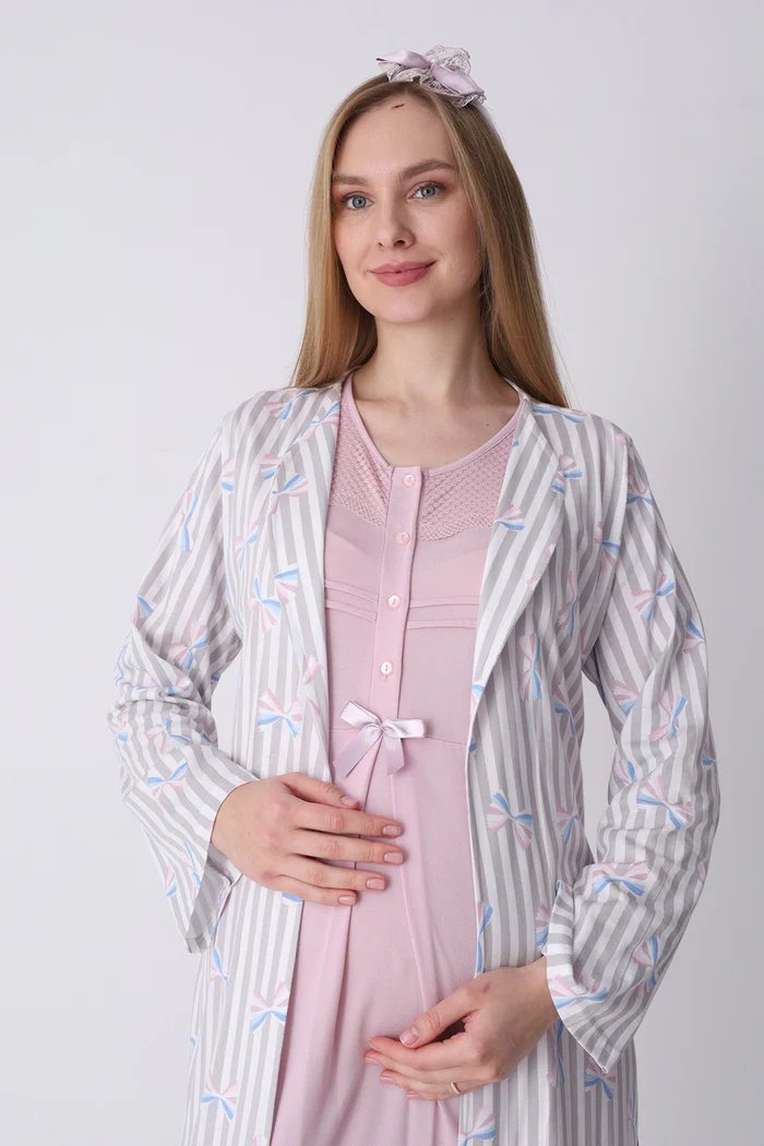 biggshopycom's tweet photo. Lace Collar Maternity-Nursing Nightgown &amp; Patterned Robe Set Powder - 2319

#biggshopy #pregnant #pregnancy #postpartum #maternity #nursing #grossesse #enceinte #schwangerschaft #mothers #baby #clothes #clothing 

https://t.co/kgPYaJjcMS https://t.co/gDHcdAU1Dx