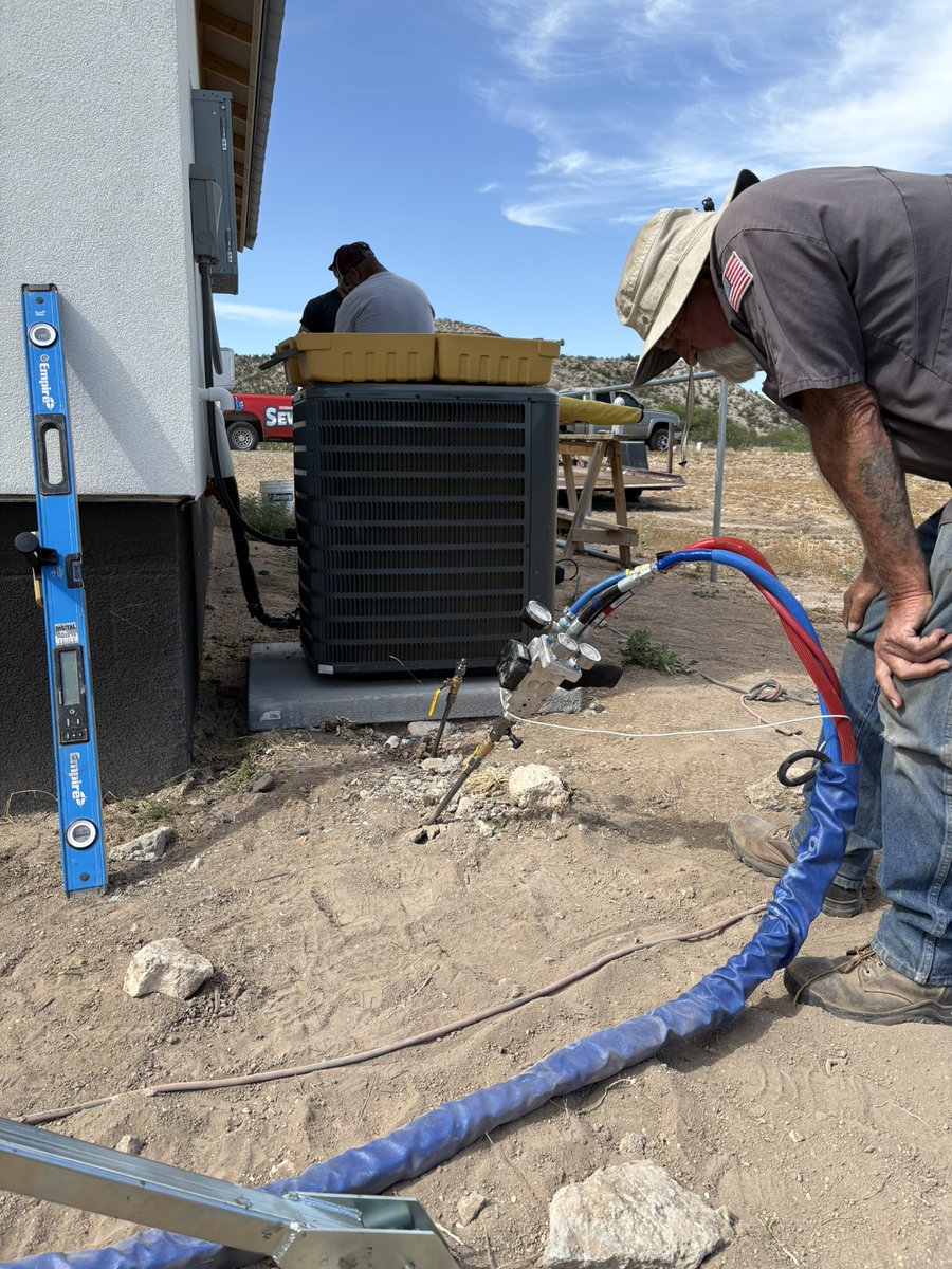 HMICompany's tweet photo. When a contractor ran into a serious settlement problem, HMI account manager Austin didn’t just offer advice over the phone; he flew out to the jobsite and got in the trenches with the crew.

The casita and house were sinking, floors were dropping out of level, and the crew needed a fix fast.

Over two days, Austin worked side-by-side with the contractor to lift and stabilize the foundation and bring the interior slabs back where they belonged using over 700 pounds of high-density polyurethane injection.

That’s how we do things at HMI - real support, real people, and jobsite guidance when contractors need it most.