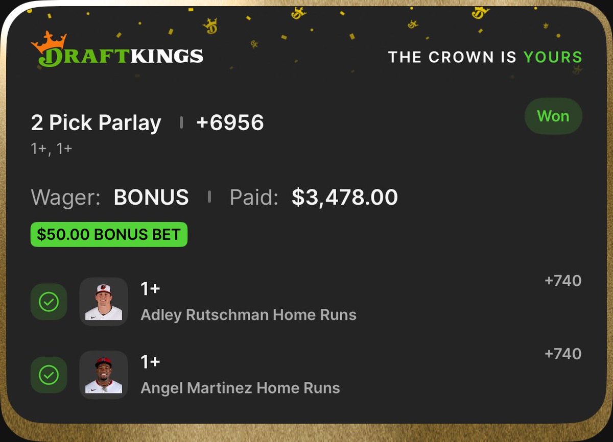 EVRookie's tweet photo. BANG Adley x Angel💥

Better in GREEN✅

Always thank you to the best tools in the game🙏🏽

@HomeRunPredict @EV_Dingers @mamaknowsbets https://t.co/MumZxjfxr0