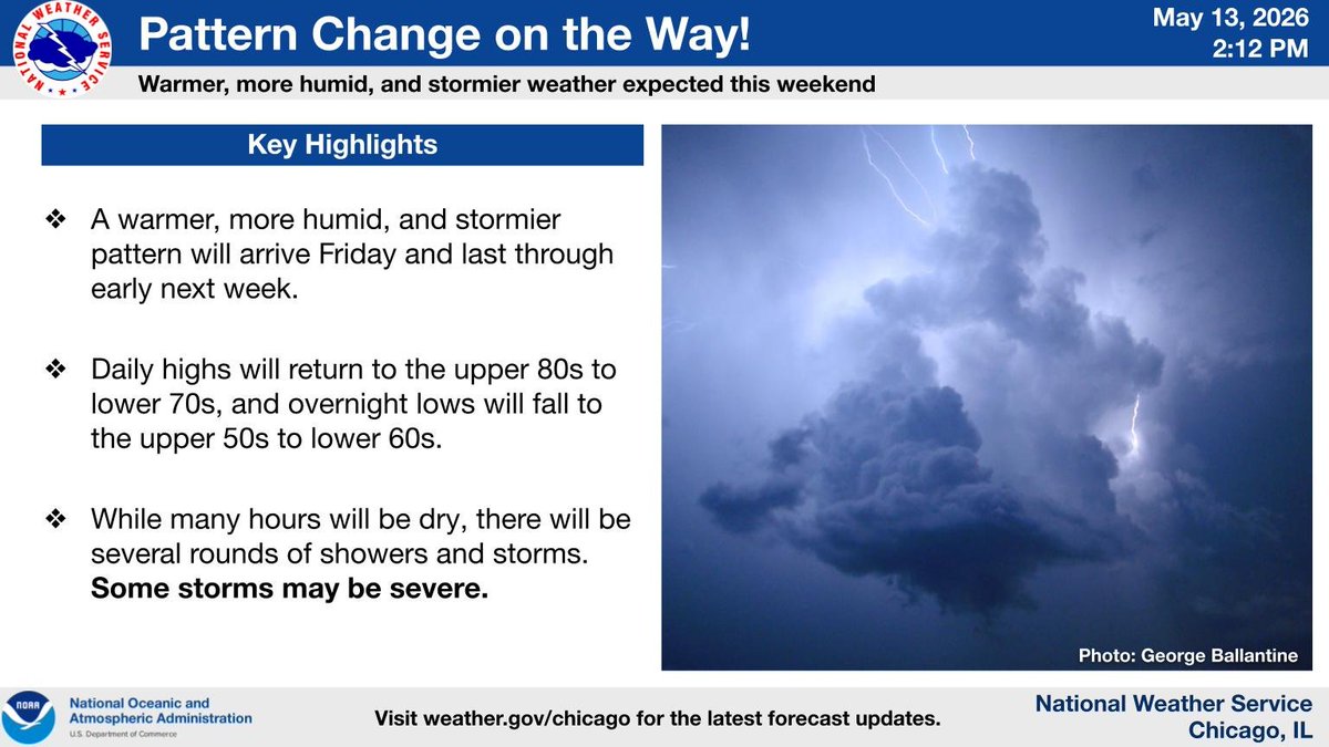 NWS Chicago tweet media