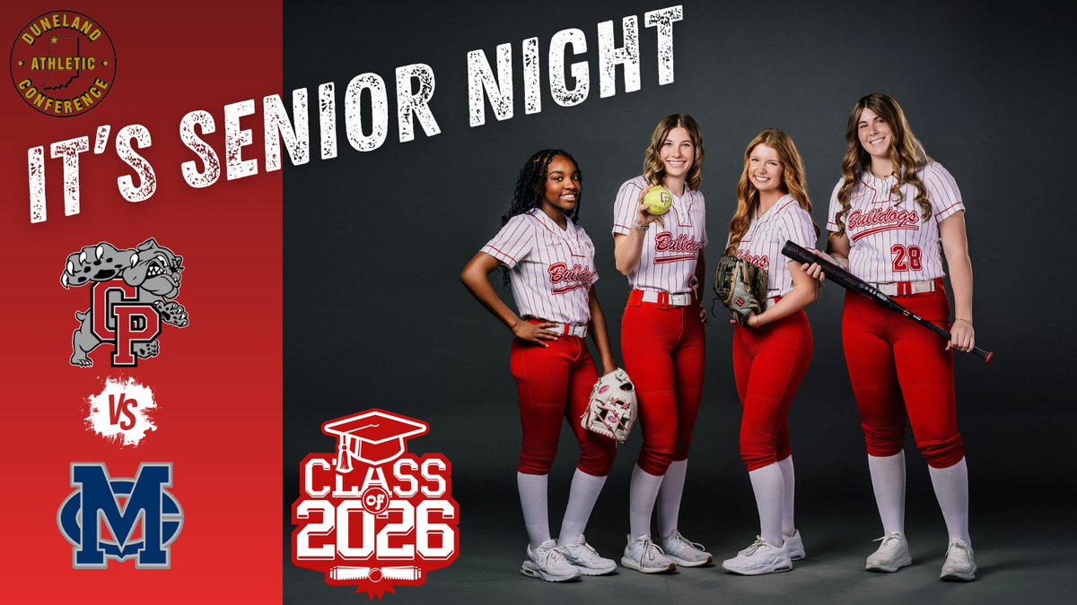 CPHSSBDOGS's tweet photo. It's SENIOR NIGHT ALREADY!
Class of 2026!
Tonight we'll celebrate
#3 Scarlette Tegtman
#10 Amaria Yarbrough
#28 Ashlyn Kita
#29 Paige Liezert https://t.co/b8mCEnqYZl