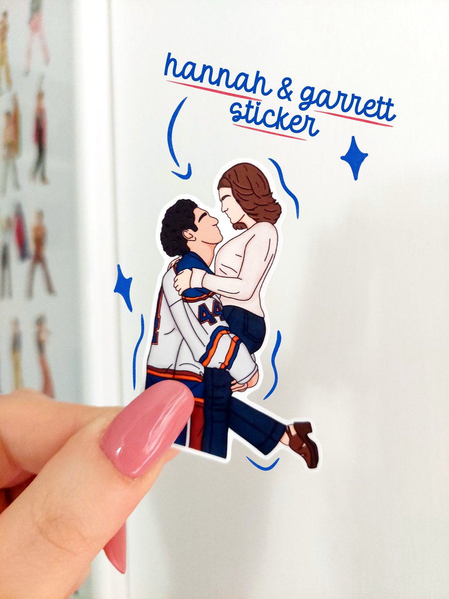 hereidrawagain's tweet photo. The Off-Campus collection just dropped 🎉🎉

We’ve got new bookmarks, stickers and our newest addition 🥁… magnetic bookmarks!!!!! All inspired by our favorite Briar U team 🫶🏻

The only question now is: which jersey are you going to pick?

#offcampus #ellekennedy #smallbusiness https://t.co/C7S28gTl3f