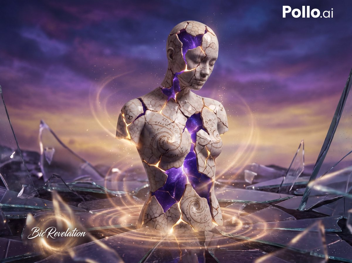 Bic_Revelation's tweet photo. ๐ TFTT @Boho_Sam_ !
There is raw emotion and haunting beauty in your โBrokenโ artwork โ those shattered details and the light still shining through the cracks are incredibly powerful and moving ๐
My broken beauty Emotional Fracture energy: #PolloAiCpp
Need to talk let me know