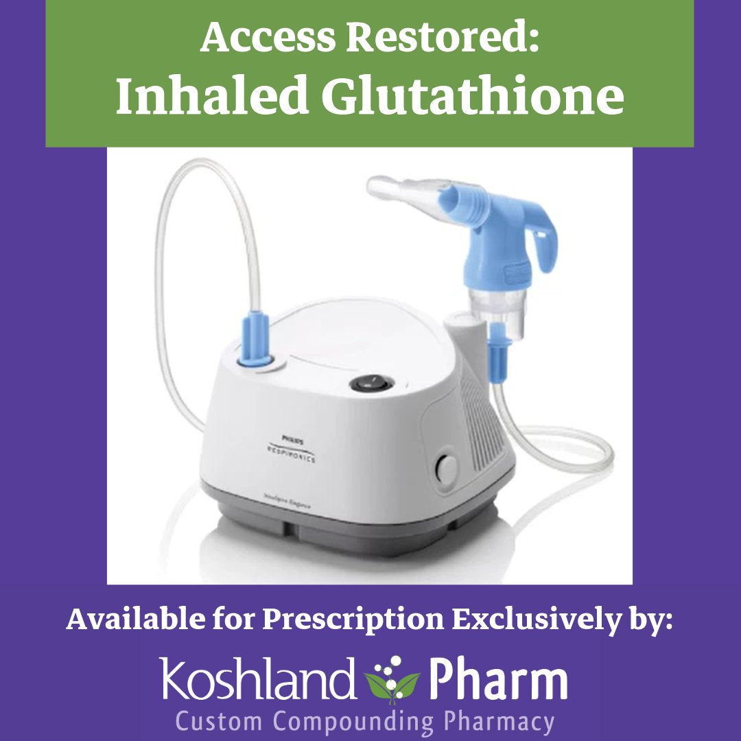 inhaled glutathione Koshland Pharm (@koshlandpharm) / Posts / X
