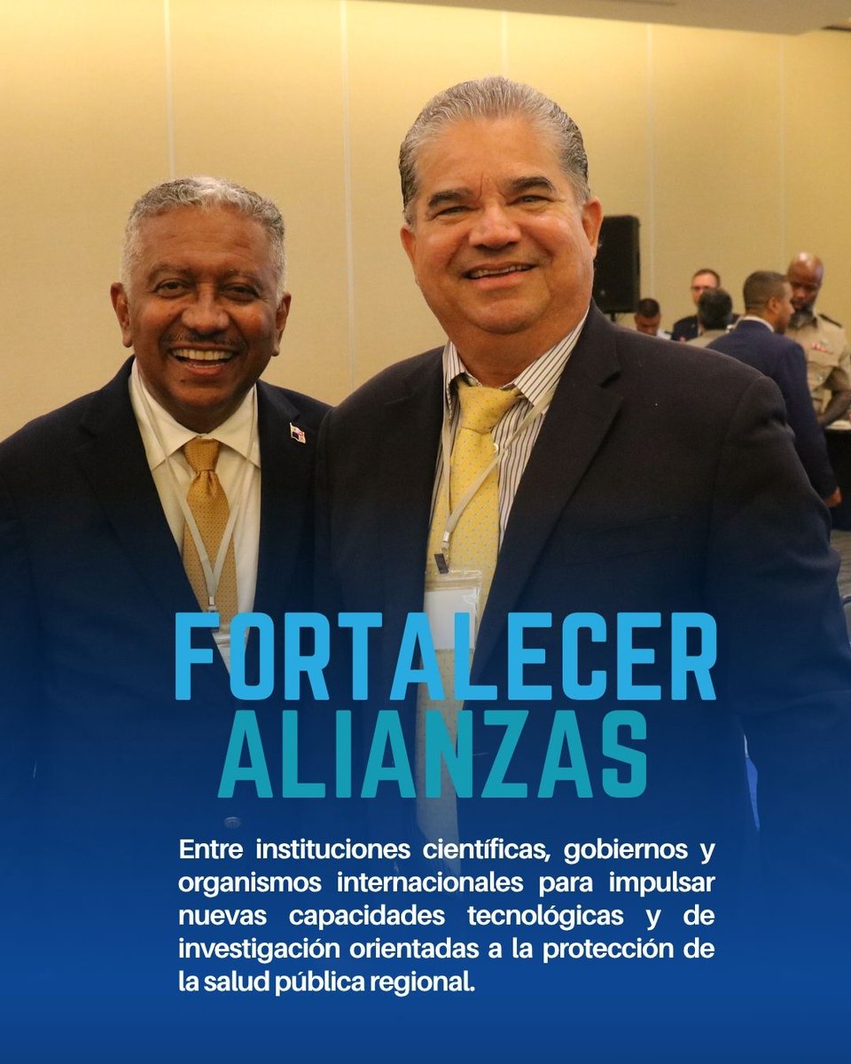 InstitutoGorgas's tweet photo. El Dr. Nicanor Obaldía Rodríguez, Director General del Instituto Conmemorativo Gorgas de Estudios de la Salud (ICGES), participó junto a la delegación del Instituto Gorgas en la Conferencia Regional de Biovigilancia enfocada en el Canal de Panamá, organizada conjuntamente por el Comando Sur de los Estados Unidos (SOUTHCOM) y la University of Miami Miller School of Medicine.

@ussouthcom y @umiamimedicine
🇵🇦🇺🇸

La participación de la delegación del Instituto Gorgas reafirma el compromiso institucional con la investigación científica, la vigilancia en salud y la cooperación regional para el fortalecimiento de la seguridad sanitaria.

Durante el encuentro, el Dr. Obaldía presentó la ponencia “Historical Foundations of Disease Control in the Panama Canal”, destacando el legado histórico y científico de Panamá en el control de enfermedades y la seguridad sanitaria.

La conferencia reunió a autoridades nacionales e internacionales para fortalecer la detección temprana de amenazas biológicas, modernizar las capacidades de respuesta y promover la coordinación regional ante desafíos sanitarios emergentes, con especial atención a la zona del Canal de Panamá.

Entre los participantes estuvieron Maricel Cohen de Mulino, Primera Dama de la República de Panamá; Javier Martínez-Acha Vásquez, Canciller de la República; el Dr. Fernando Boyd Galindo, Ministro de Salud; el Dr. Ricaurte Vásquez Morales, Administrador del Canal de Panamá; y Kevin Marino Cabrera, embajador de Estados Unidos en Panamá.

#InstitutoGorgas #ICGES #Biovigilancia #CanalDePanamá #SaludPública Ciencia Panamá. 🇵🇦

Noticia completa: https://t.co/295IhwQ6Fb