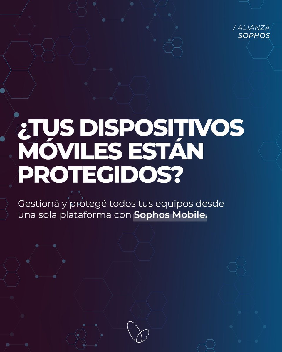 globalgateAR's tweet photo. 📱 Protegé y administrá todos tus dispositivos con Sophos Mobile.
Gestión centralizada, seguridad integrada, automatización y soporte BYOD desde una sola plataforma.
En GlobalGate te ayudamos a implementarlo de forma segura y eficiente. 
#SophosMobile #Ciberseguridad #GlobalGate https://t.co/tBLCa5qCBL