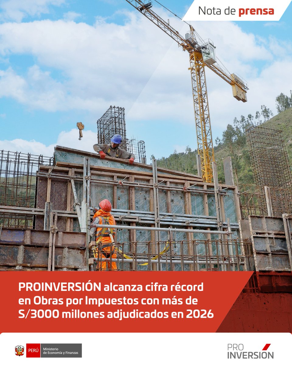 ProInversión Perú tweet media