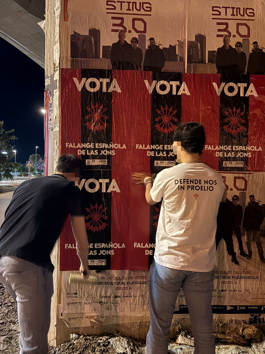 Falange Málaga tweet media
