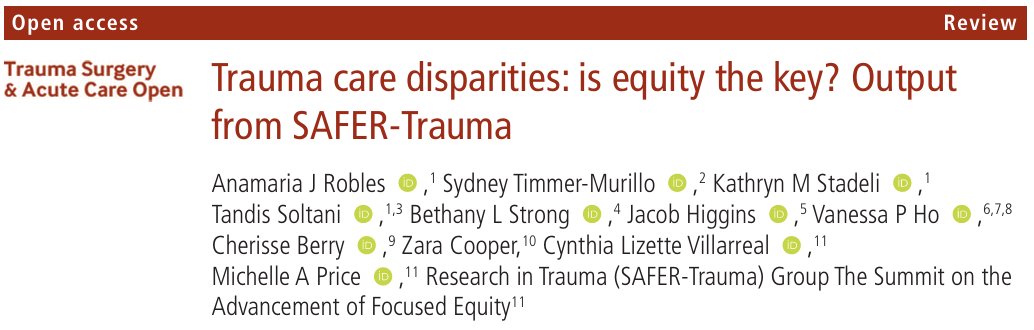 Trauma Surgery & Acute Care Open (TSACO) tweet media