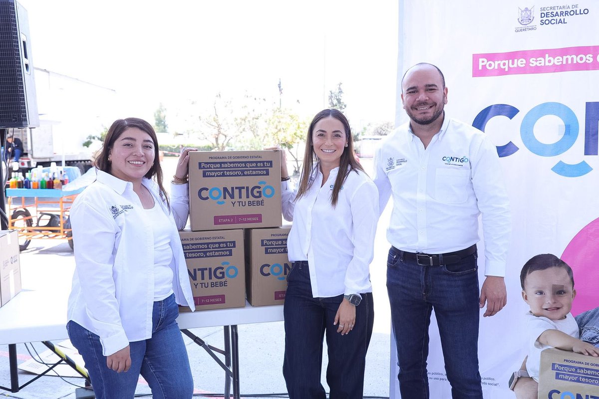 Maria_AlemanMC's tweet photo. Contigo y tu Bebé se fortalece para cuidar al tesoro más valioso de las familias que más lo necesitan.🩷 
Contamos con 3 etapas cuidadosamente pensadas para acompañar el mejor desarrollo de cada bebé beneficiario. https://t.co/j3iWvaEGp9
