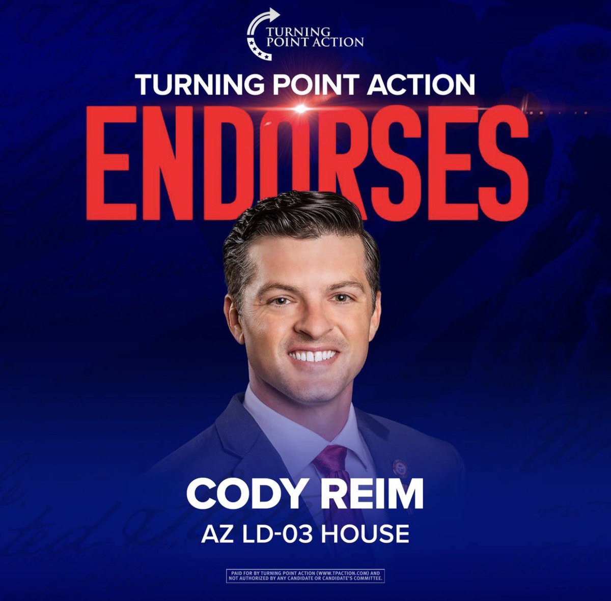 Rep. Cody Reim tweet media