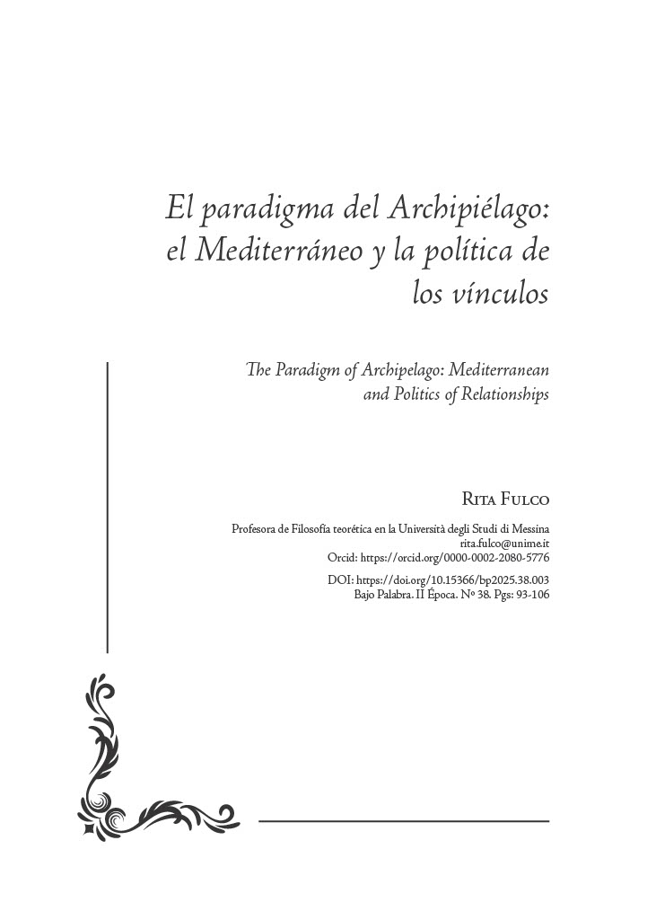 RevistaFiloBP's tweet photo. «El Mediterráneo debe pensarse como un “universo plural” que no niega las diferencias.» 📷 Este artículo propone el paradigma del archipiélago: una Europa basada en vínculos, traducción y convivencia frente a muros y fronteras.
https://t.co/et3n7oa9nM https://t.co/fNyeQo6bqi