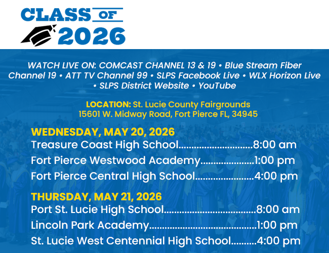 1SLPS's tweet photo. 🎓 Graduation week is almost here! Don't miss a moment! Let’s celebrate the Class of 2026 together! https://t.co/nvFAZkCZiq