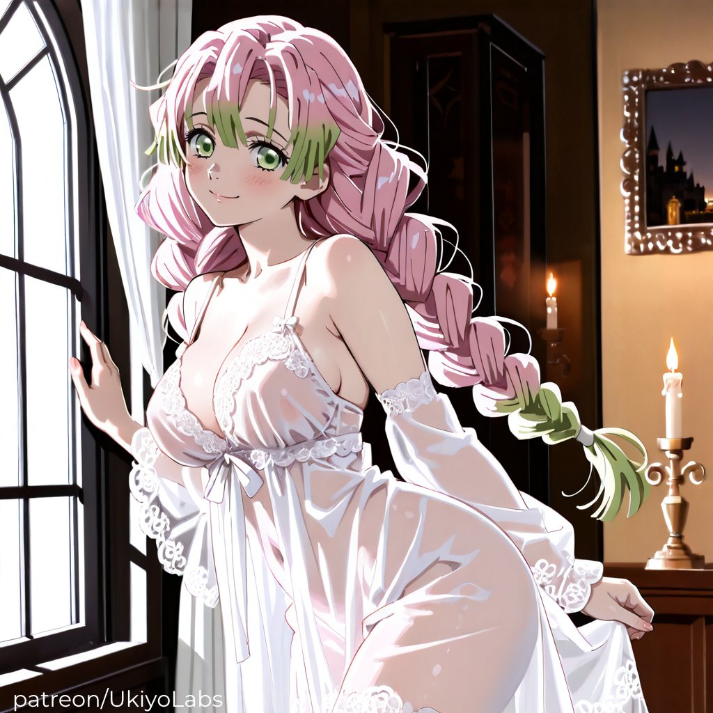 UkiyoLabs_AI's tweet photo. 甘くて優しいのに、心を奪うほど危険。💗
こんな蜜璃、反則じゃない？
Sweet, gentle… and dangerously captivating. 💗
How is anyone supposed to resist Mitsuri?

#MitsuriKanroji #KanrojiMitsuri #DemonSlayer #甘露寺蜜璃 #鬼滅の刃
#AnimeGirl #Waifu #AnimeArt #AIart #美少女 #セクシー https://t.co/CpQA1iPstW