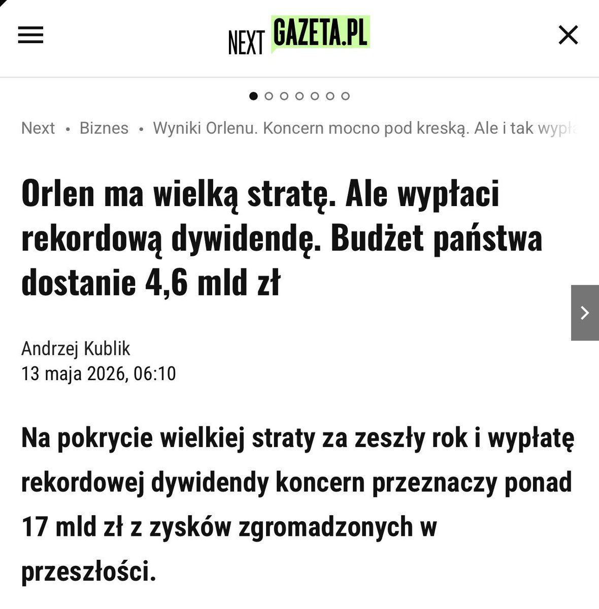 Daniel Obajtek tweet media