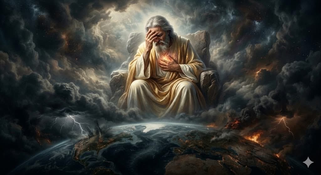 ambosa1's tweet photo. My people, good evening o, I need answers to this scripture from Genesis chapter 6:6 "The LORD regretted that he had made human beings on the earth, and his heart was deeply troubled." https://t.co/SGRbvjke0y