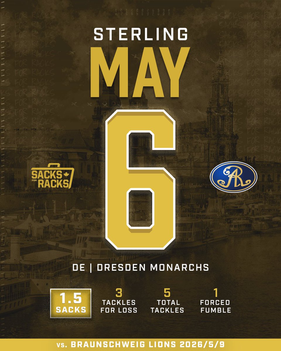 SACKSFORRACKS's tweet photo. 2026/5/9 Sterling May GAMEDAY PAYDAY Highlights https://t.co/rRW5VsxMlS
