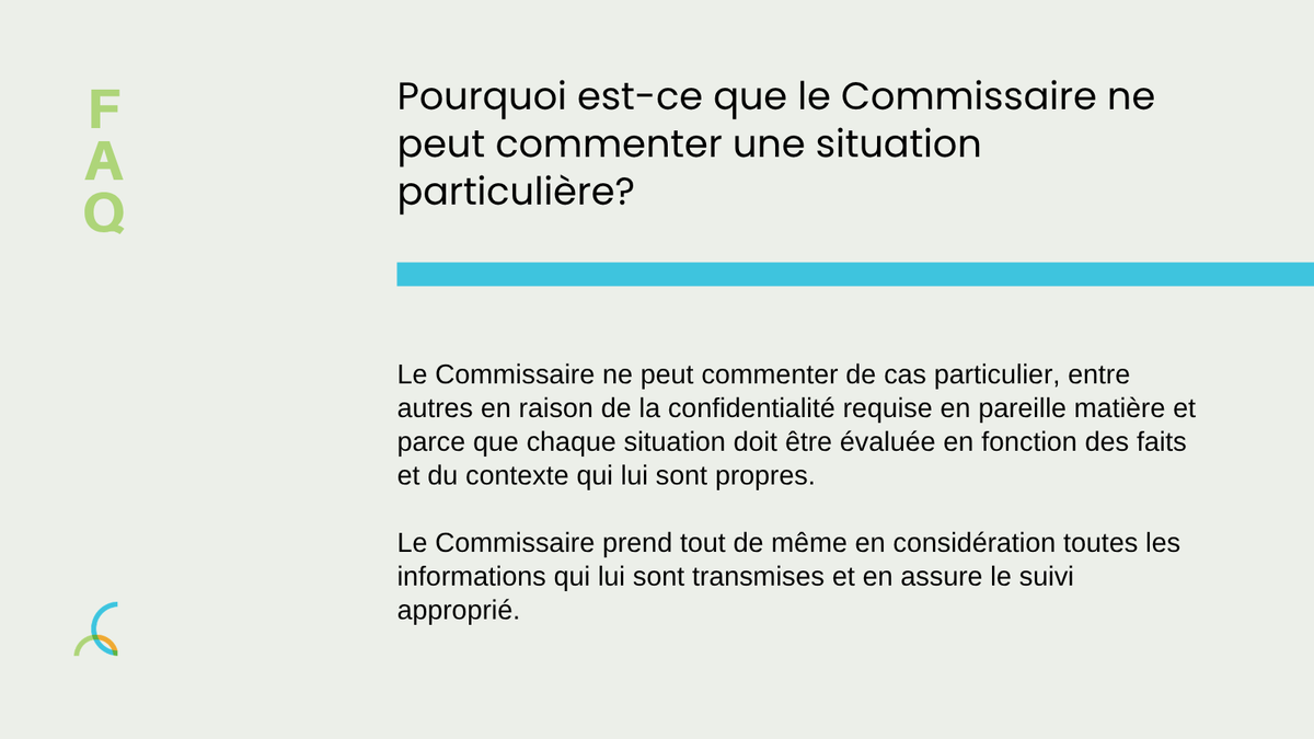 CED_Quebec's tweet photo. Le Commissaire reconnaît toute l’importance d’informer le public et offre des précisions aux personnes qui communiquent avec lui pour aider à la compréhension des règles en place.

🎙La relation du Commissaire avec la population et les médias: https://t.co/jkGPCDc0h9 https://t.co/Rq7utzXanQ