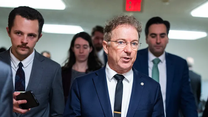 Fxhedgers's tweet photo. RAND PAUL BRINGS CIA WHISTLEBLOWER TO SENATE HEARING ALLEGING 'DEEP STATE' COVID-19 CONSPIRACY

A whistleblower is set to testify before the Senate on the alleged cover-up of the origins of COVID-19.

The Senate Homeland Security and Governmental Affairs Committee will hear testimony from an unnamed longtime CIA employee on Wednesday on allegations that there was a cover-up of the origins of the virus with roots that run deep in the federal government and intelligence community.

It's part of Sen. Rand Paul's, R-Ky., crusade against former National Institute of Allergy and Infectious Diseases (NIAID) Director Dr. Anthony Fauci and his role in examining the origins of COVID-19, his response to the virus and ensuing actions taken by the federal government during the pandemic.

Full article:
https://t.co/f1FwvUiKdN