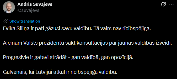 Guntis P tweet media