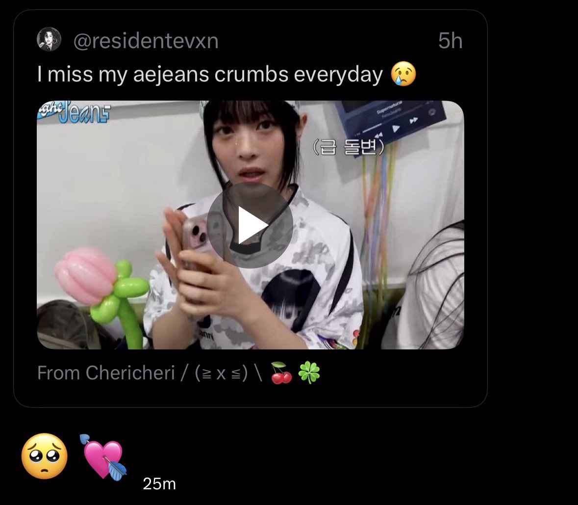 hanni tweet media