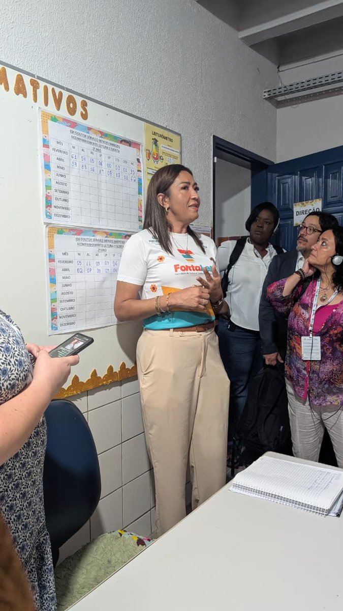 KixLac's tweet photo. 🎯Continuamos con la #VisitaTécnicadeAprendizaje en Ceará 🇧🇷

🏫Hoy las delegaciones visitaron una escuela y dialogaron con directivos, docentes y equipos técnicos,  para conocer de cerca cómo se implementa la política de #alfabetizacióninicial en el territorio. https://t.co/We7RN7eDtv
