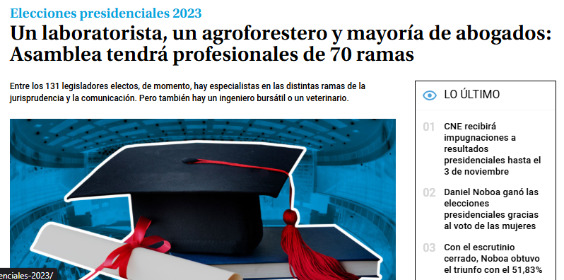 zacgabutto's tweet photo. @aNonIfb Mijin, ya que andas revisando, puedes dar investigando de la Gabriela Rivadeneira y muchas otras asambleístas que sacaron hasta título justo cuando llegaron al poder por allá en el 2023 ??? https://t.co/utinip2wFc