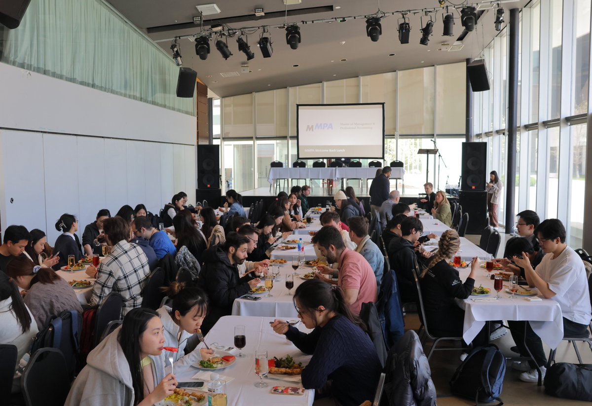IMIUofT's tweet photo. A warm welcome back to our @UofT_MMPA cohort from their co-op placements!
Thank you to our alum for sharing their journeys, insights, and tips for the #CFE, along with valuable advice for our upcoming graduates. We can wait to see what’s next! https://t.co/MdY4kNEgVZ