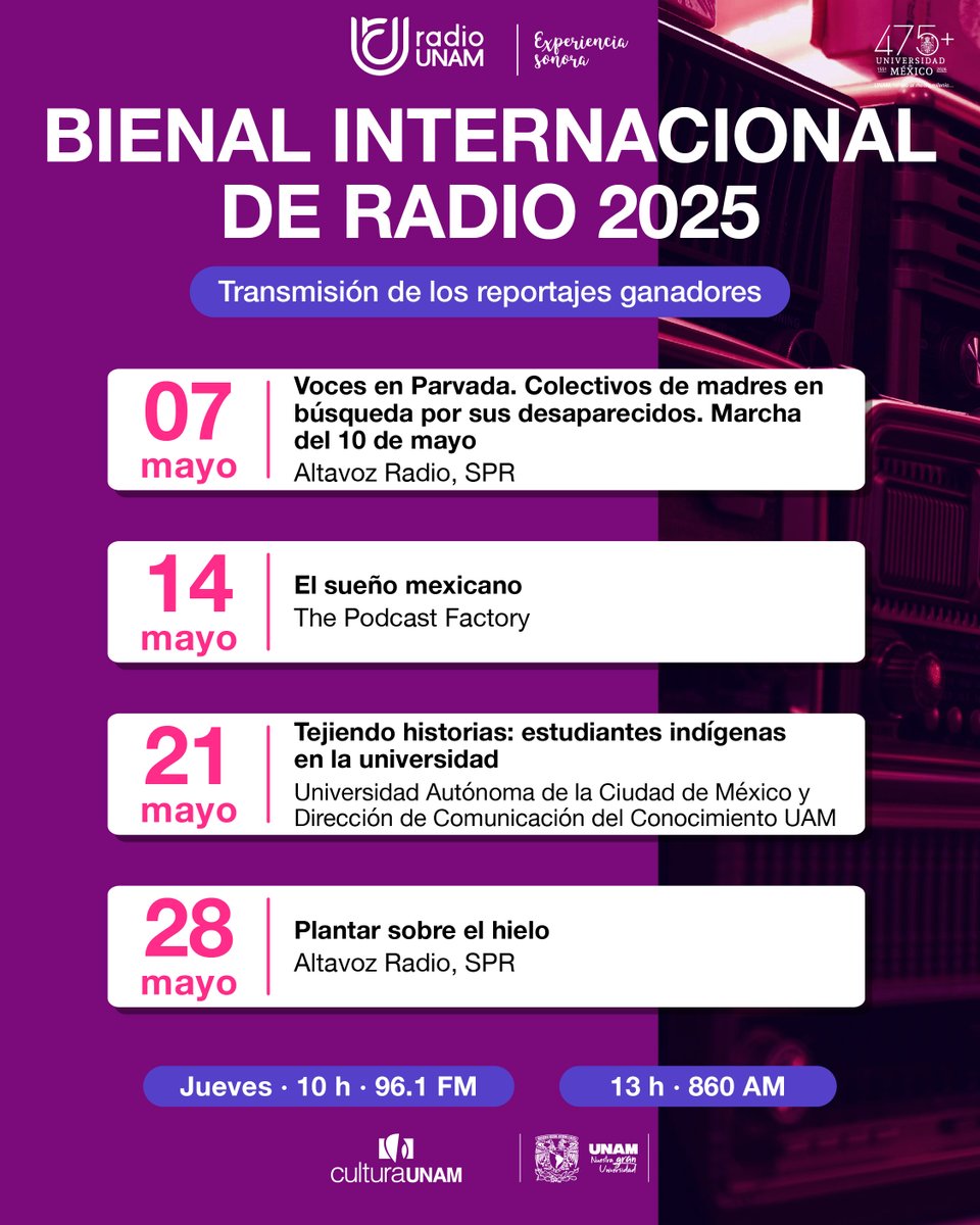 Radio UNAM tweet media
