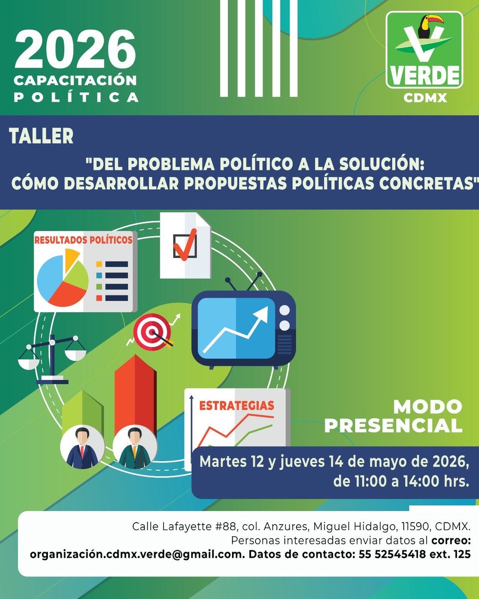 PVEM Cd. de México tweet media