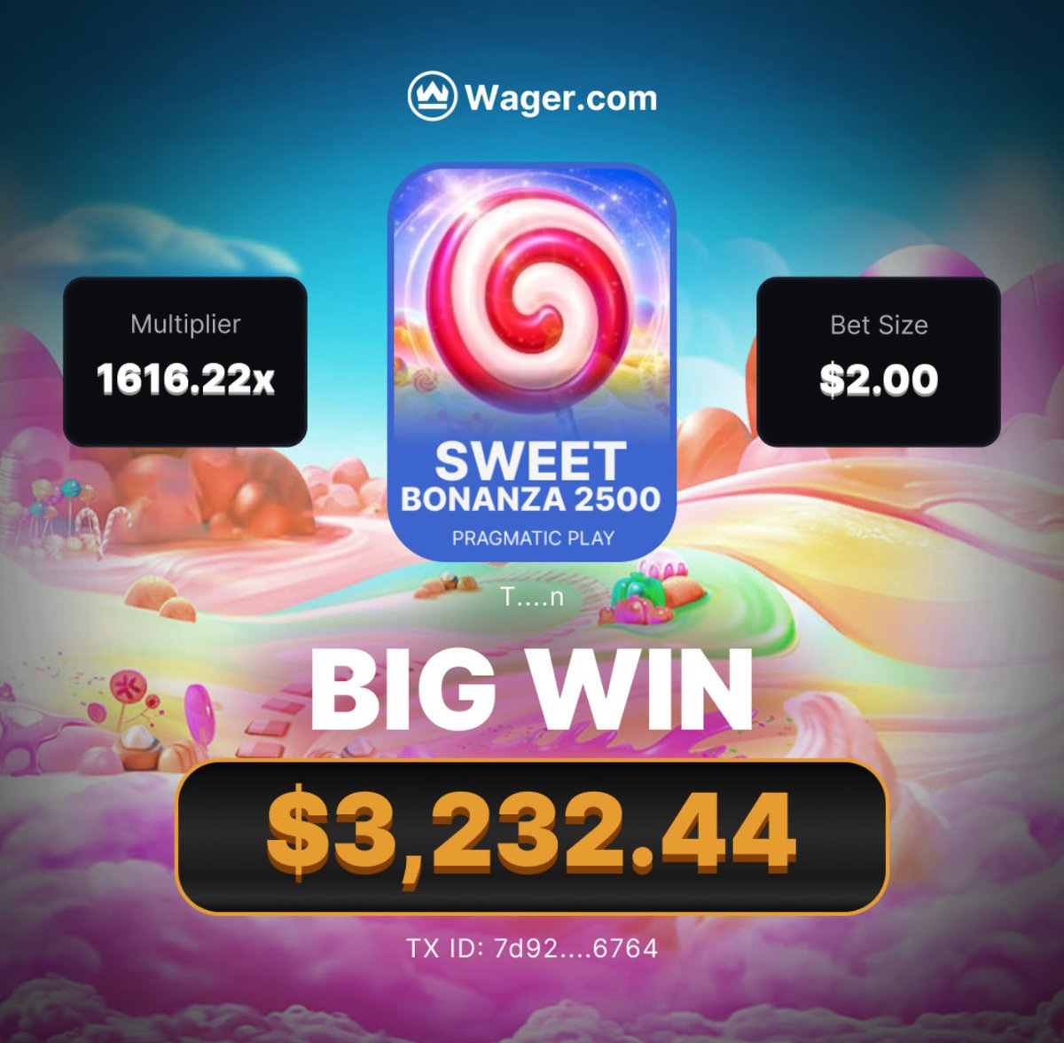 Wager.com tweet media