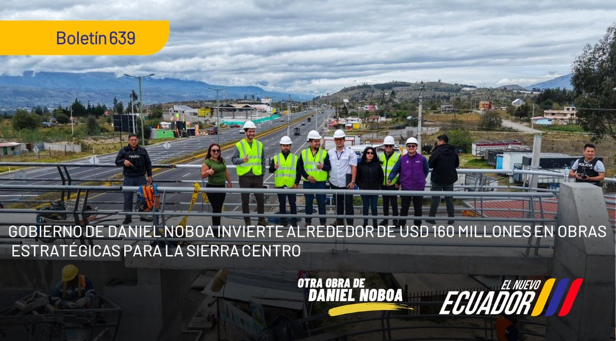 Ministerio de Infraestructura y Transporte 🇪🇨 tweet media