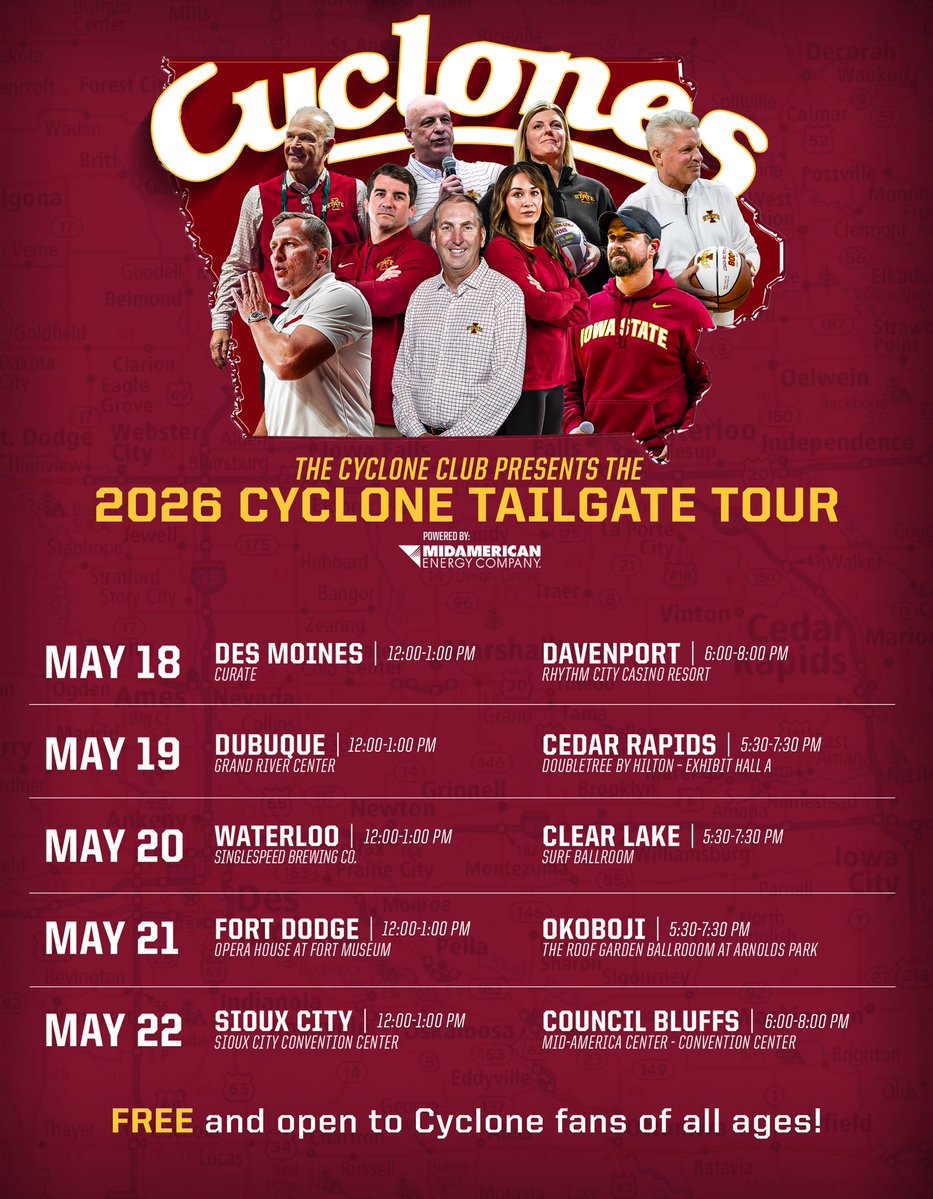 Iowa State Athletics tweet media
