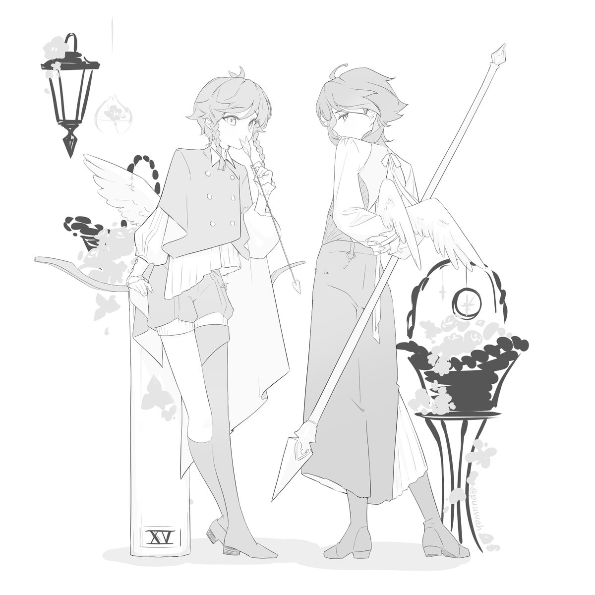 puuwah's tweet photo. Cupids AU 🪽
#xvxweek2026 #xiaoven https://t.co/6TLcVHsX64