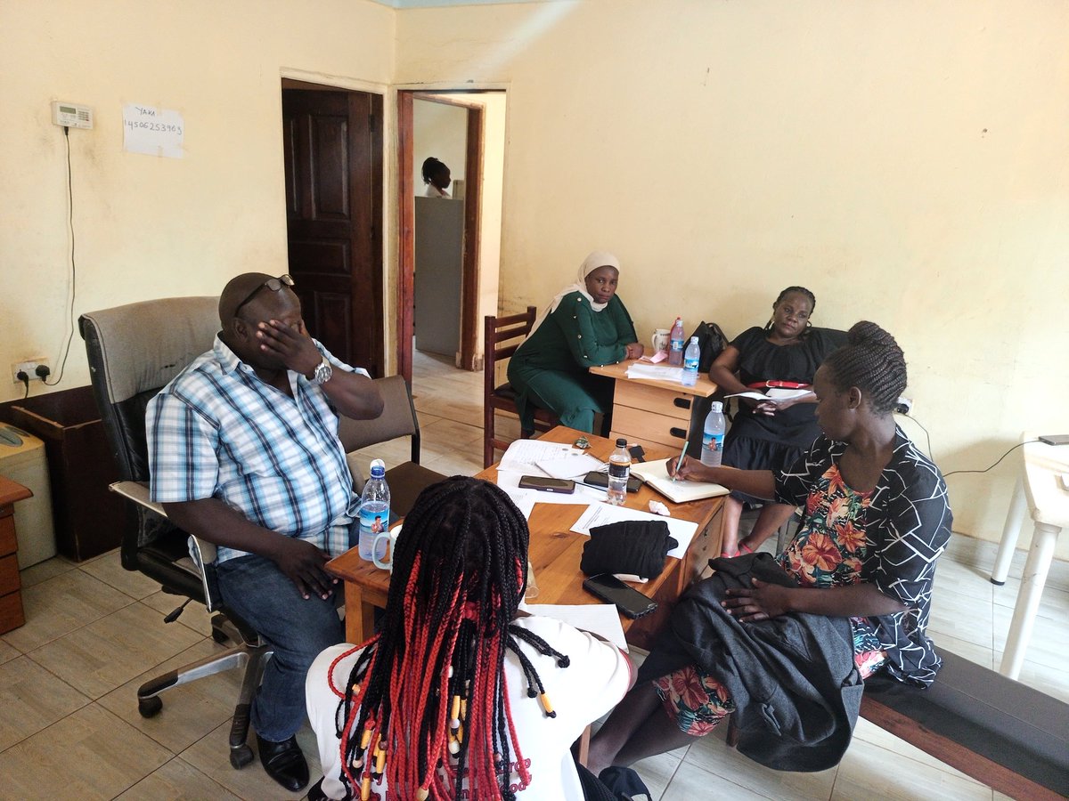 SickleSAU's tweet photo. Board and staff first meeting in 2026 held at Sickle cell association of Uganda office in Namalere kawanda wakiso district. https://t.co/jrci9ROizZ