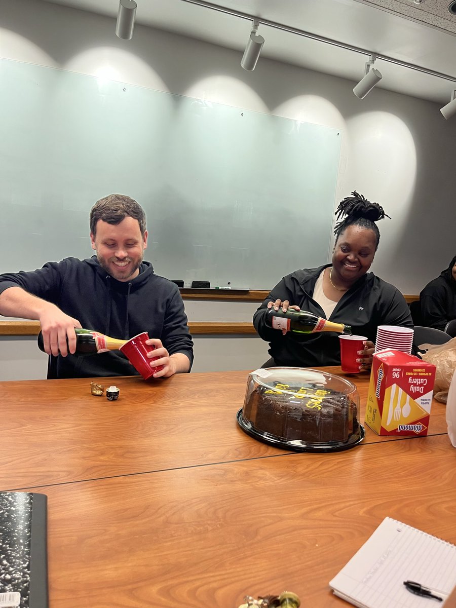BaduGroup's tweet photo. Congratulations to the newest PhD and MS graduates from the Badu-Tawiah Research Group! 🎉 Congratulations to Dr. Riley Ferguson, Dr. Adam Reed, and Laura Hairston, MS. Wishing you all the best in your future endeavors! https://t.co/hv3ZwXt1wG