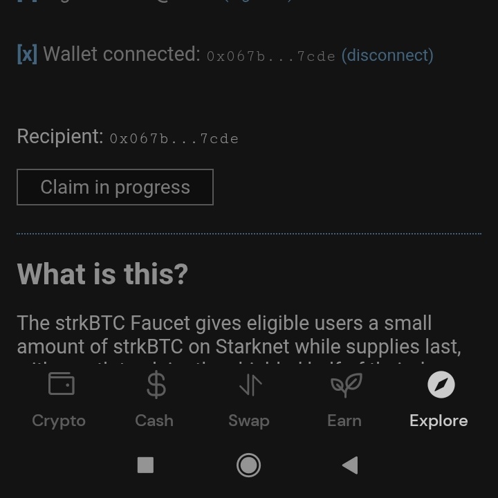 eB_crypto1's tweet photo. @Starknet Why in progress? https://t.co/ksTN5QXpHj