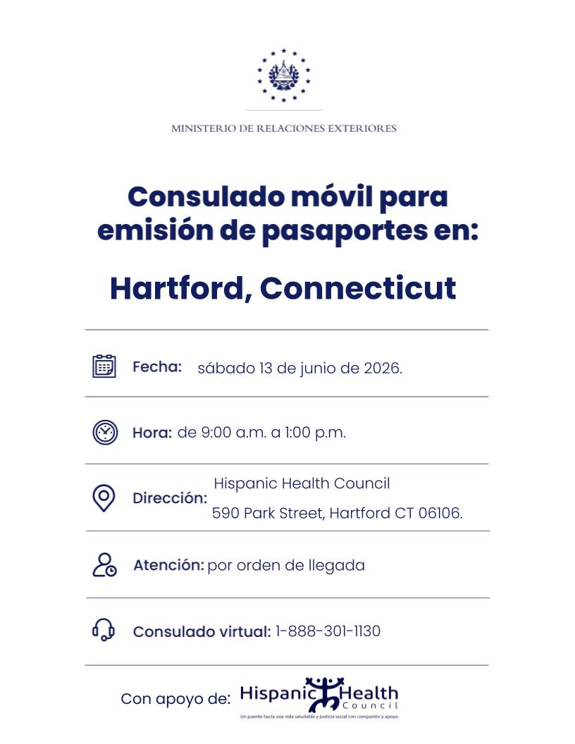 Consulados de El Salvador en Estados Unidos tweet media