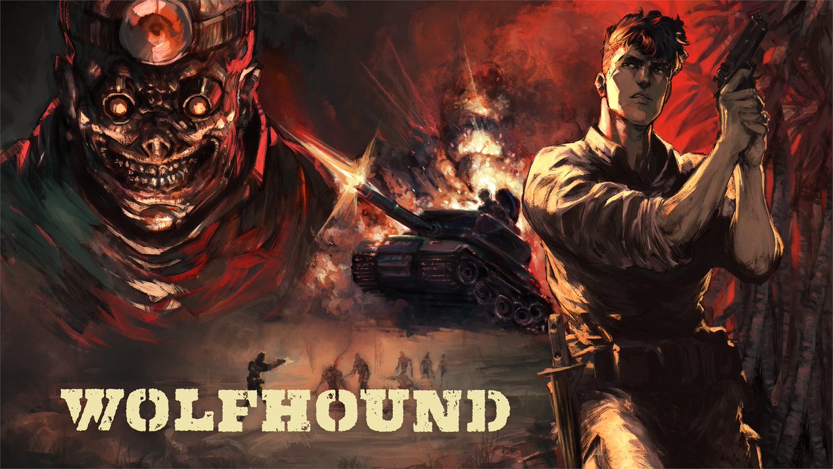 Stride_PR's tweet photo. .@IGN rushes into battle with their preview of WOLFHOUND, the NES-inspired sci-fi World War II Metroidvania from @BitKidGames! π«π§ #GamesPR https://t.co/8yN2VKCyW6