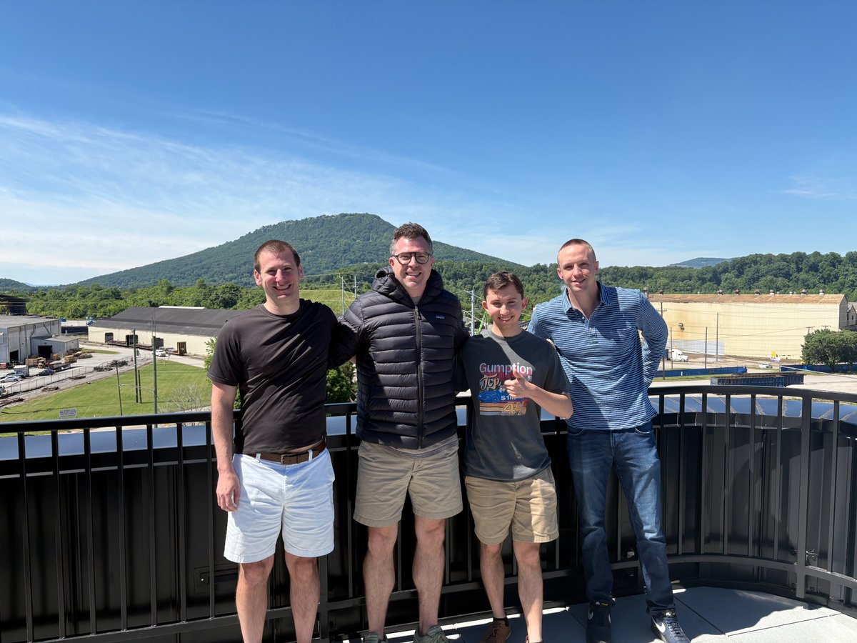 GumptionCRE's tweet photo. There's an amazing mixed-use development coming to downtown Chattanooga. These are the new headquarters for the Chattanooga Football Club, and their Chief Business Officer Chad Emerson treated us to a tour last Friday. What they've built at CFC is on par with any major league team facility, and we're excited to see the continued growth of the Club.