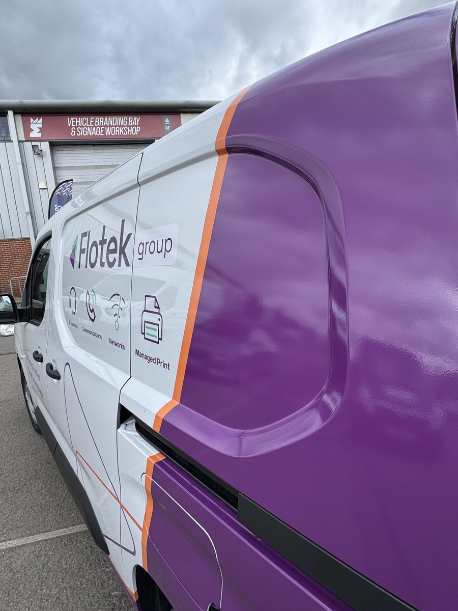 EliteSigns's tweet photo. Another 2 vans added to the growing Flotek fleet 👊

Consistent branding. Recognisable presence. Built to scale with the business.

#standoutwinbig https://t.co/fzedCXxVHB