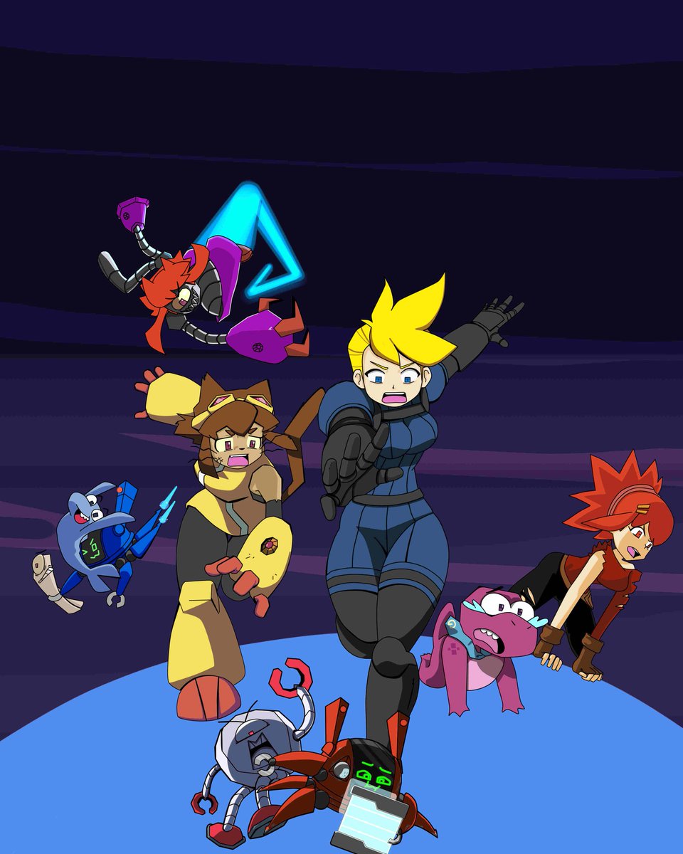 KroDachiVt's tweet photo. Update 7, WIP
Escape the Gameoverse
Continuing to add more characters
From both Gameoverse and Phantom Star
#Gameoverse #Glitch #RubberRoss
#PhantomStar #Seras #Krodachi
#KitandKaboodle #KatandCrabbit https://t.co/SKHZ8zPWiA
