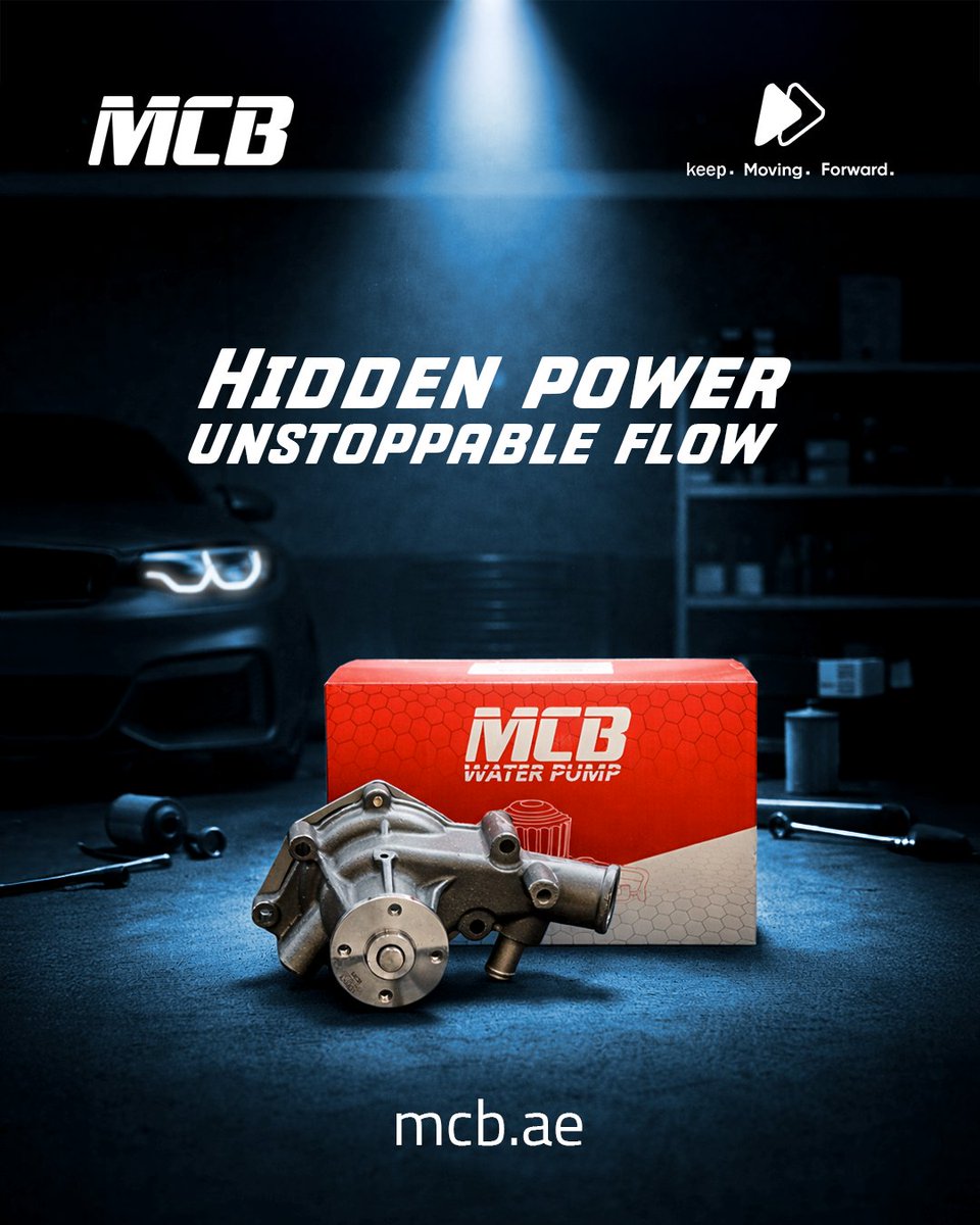 MineralCircles's tweet photo. Behind every smooth drive is a system working non-stop.
The MCB Water Pump keeps coolant flowing — so your engine stays cool, efficient, and ready for anything.
👉 Keep moving forward
🔗 https://t.co/UsYGrVDqm5
#AutoPerformance #EngineCare #MCB #CarParts https://t.co/OZUwevdN3m