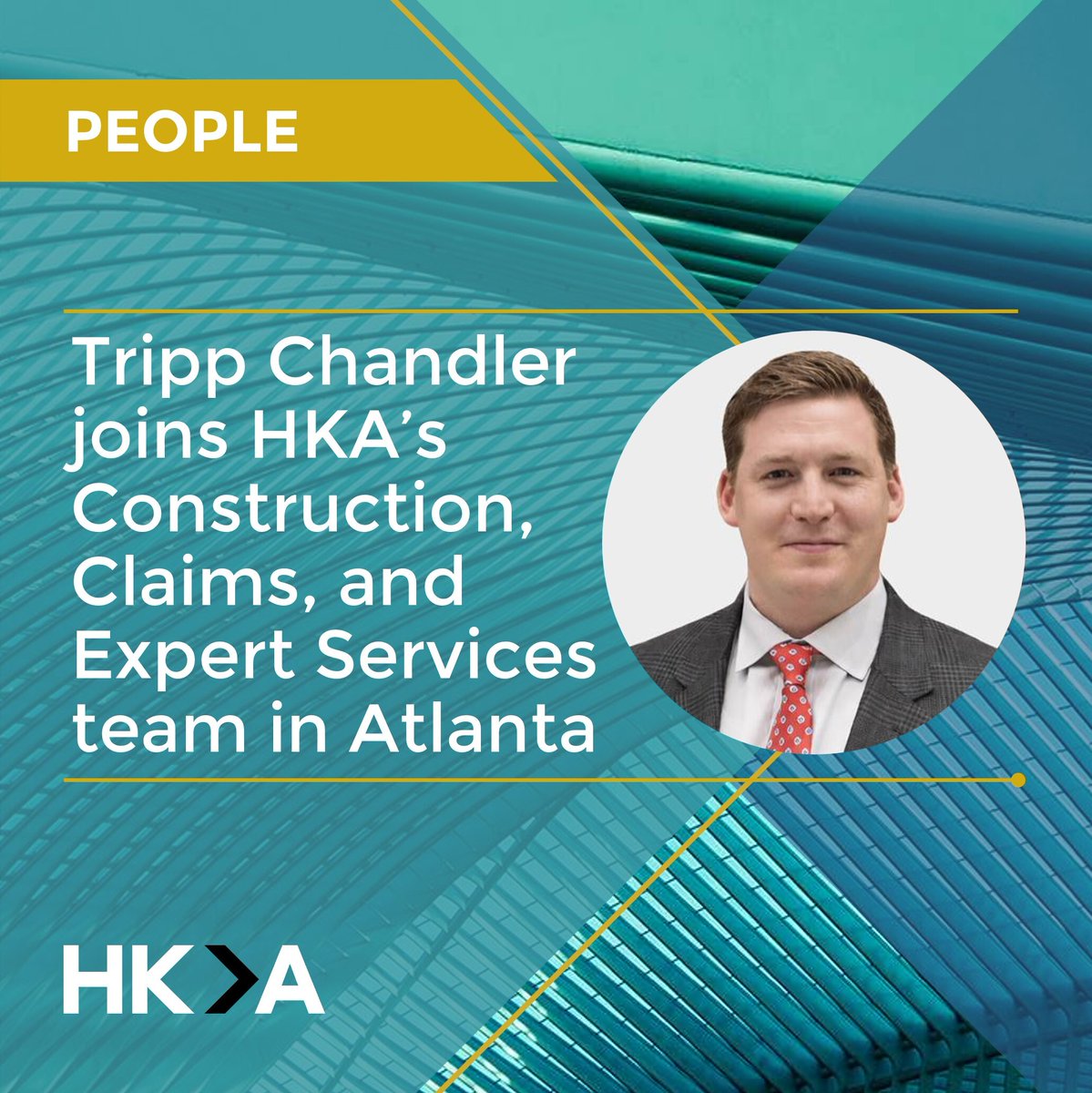 HKAGlobal's tweet photo. HKA is pleased to announce that Partner Tripp Chandler has joined our Construction, Claims &amp; Expert Services team in Atlanta, strengthening our project advisory capabilities. Read the full release here: https://t.co/XuYM6EfbcV

#HKAExperts #ConstructionAdvisory #CapitalPrograms https://t.co/Ui8iQ6cJzq