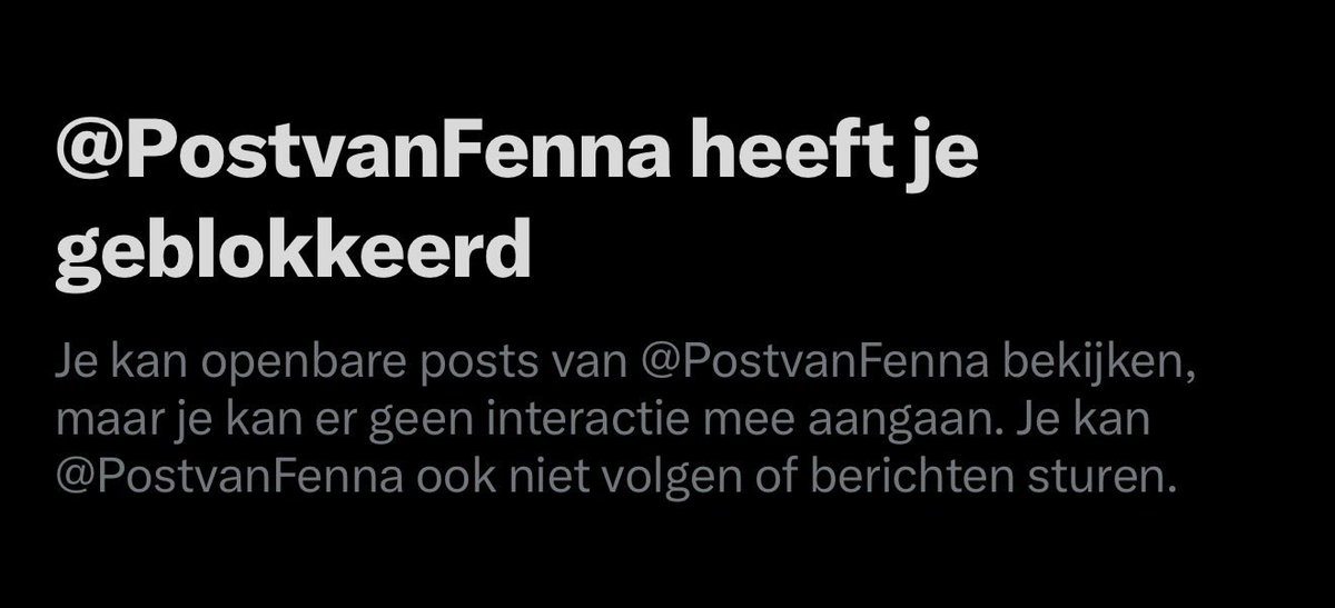 tweetmieppie's tweet photo. Dit zegt eigenlijk genoeg. Iemand verwijten dat ze geen dialoog aangaan, maar vervolgens blokkeren, zodra er inhoudelijke tegenspraak komt, laat vooral zien dat er weinig ruimte was voor een echt gesprek. Jammer. Juist gesprekken tussen mensen met verschillende visies zijn belangrijk om polarisatie tegen te gaan.