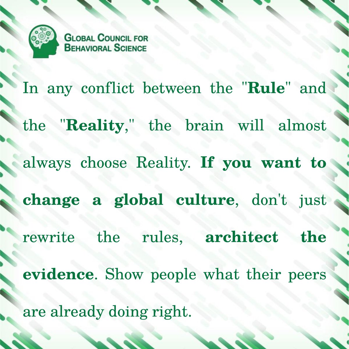 Global Council for Behavioral Science tweet media
