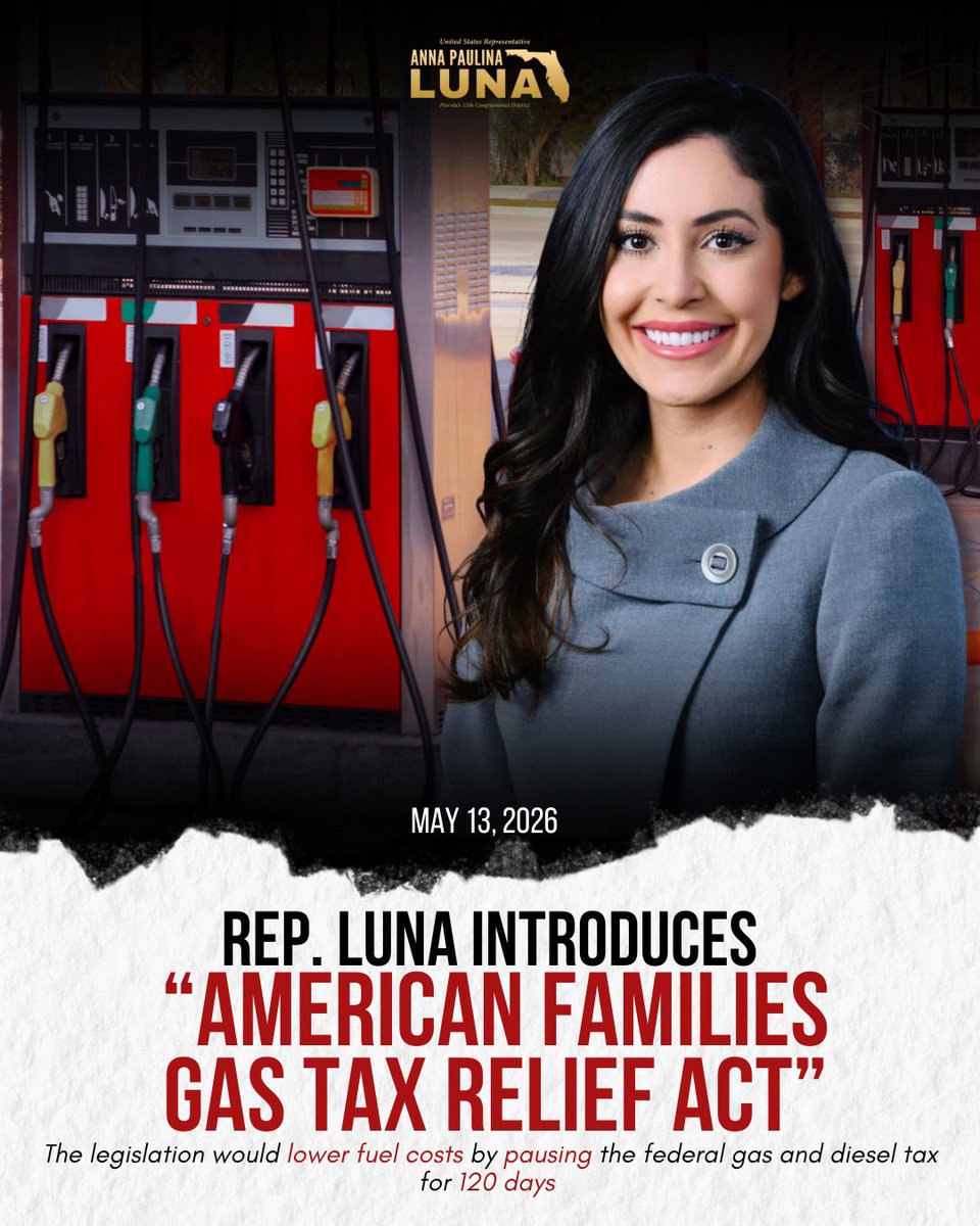 Rep. Anna Paulina Luna tweet media