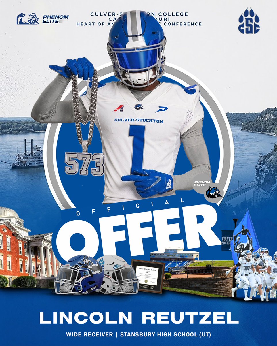LincolnReutzel5's tweet photo. Blessed to receive my first offer from @CSCwildcatsFB after a great phone call with @CoachJMcGehee 

@JoshMcMorris @coachjrwalker https://t.co/yelXuug1xF