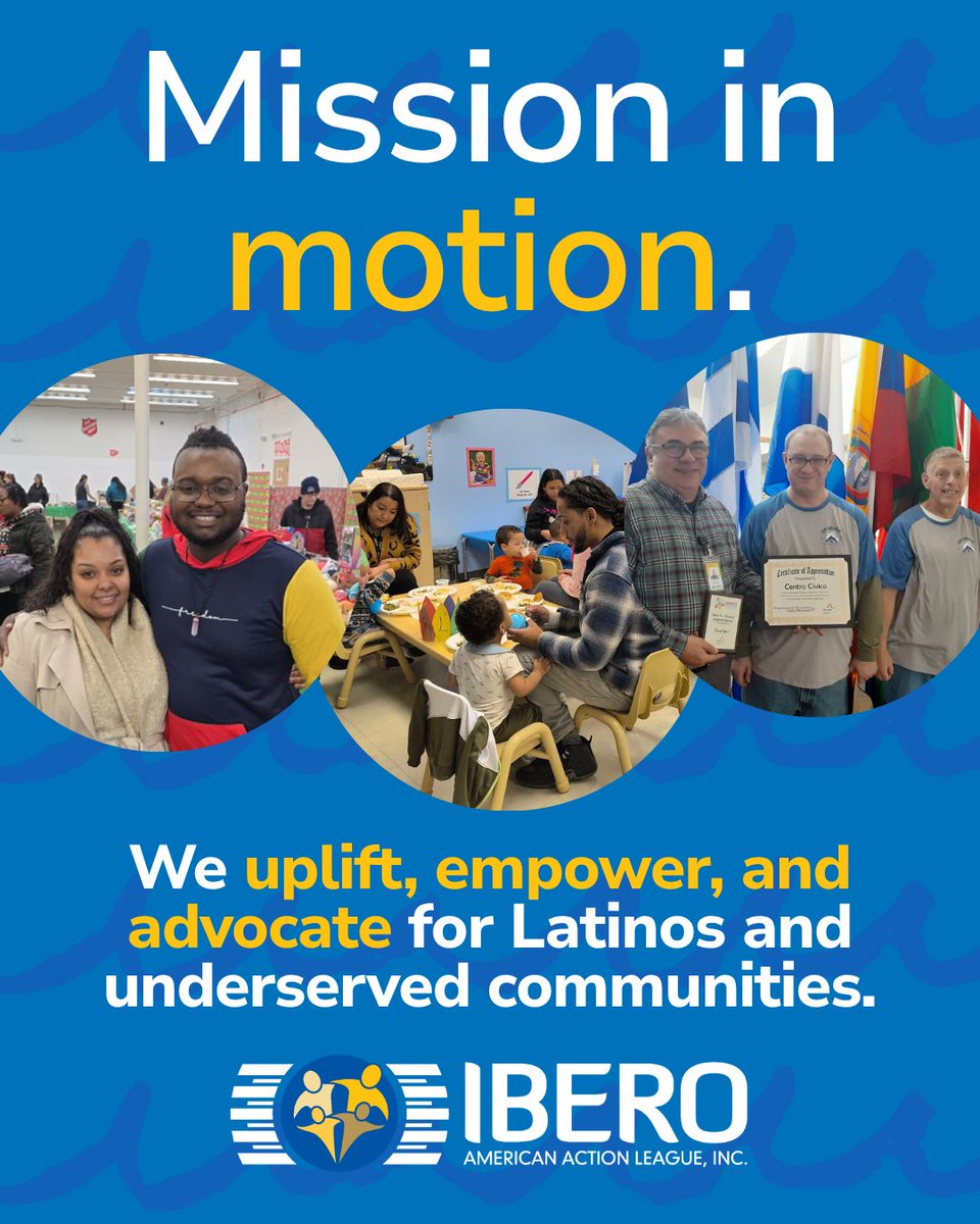IberoRoc's tweet photo. We uplift, empower, and advocate for Latinos and underserved communities—because every voice deserves opportunity, support, and a chance to thrive. 💙

This mission isn’t just what we do. It’s who we are, every single day.

#MissionInMotion #CommunityEmpowerment #Ibero https://t.co/XCor8YYj4e